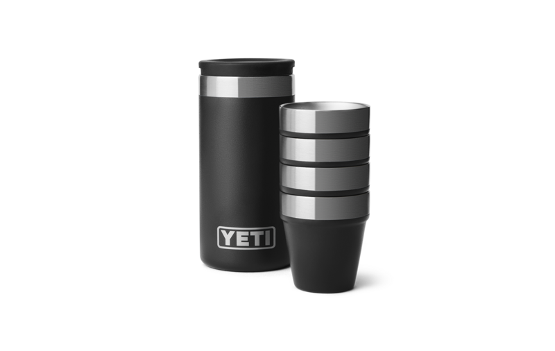 Yeti-Shot Glasses With Carrying Case