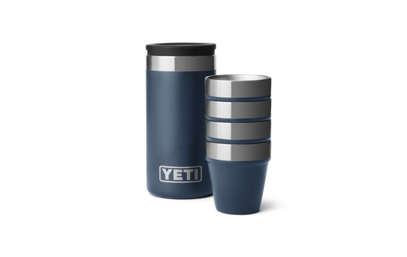 Yeti-Shot Glasses With Carrying Case