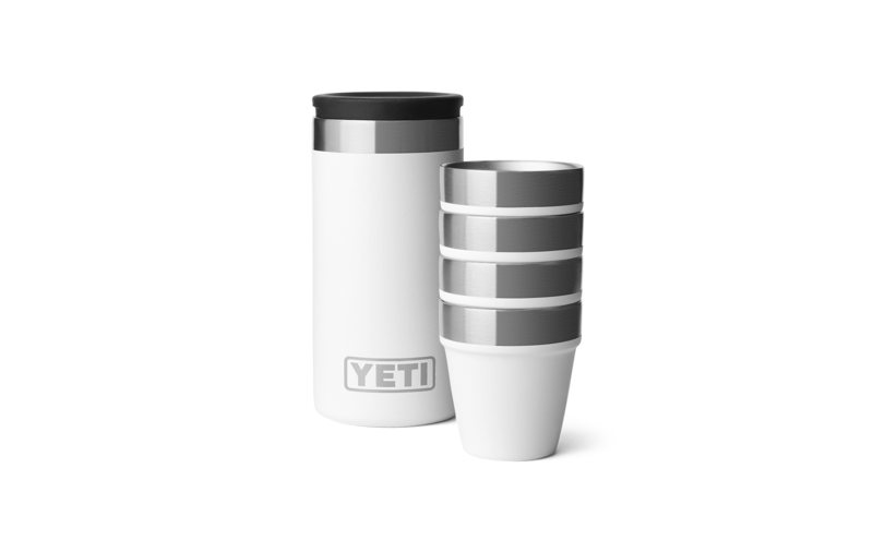 Yeti-Shot Glasses With Carrying Case