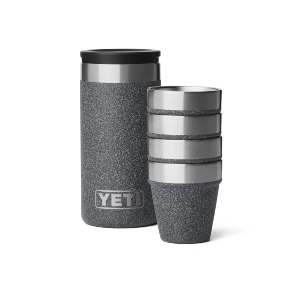 Yeti-Shot Glasses With Carrying Case