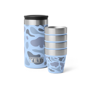 Yeti-Shot Glasses With Carrying Case