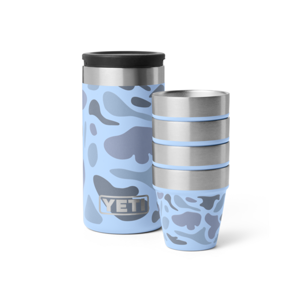 Yeti-Shot Glasses With Carrying Case