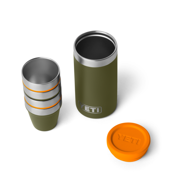 Yeti-Shot Glasses With Carrying Case