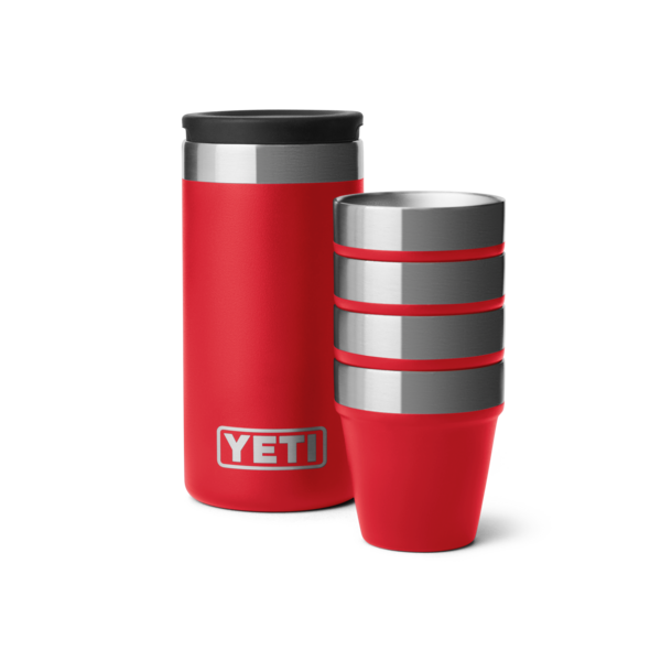 Yeti-Shot Glasses With Carrying Case