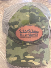 Multi Cam Leather Patch Hat Assortment