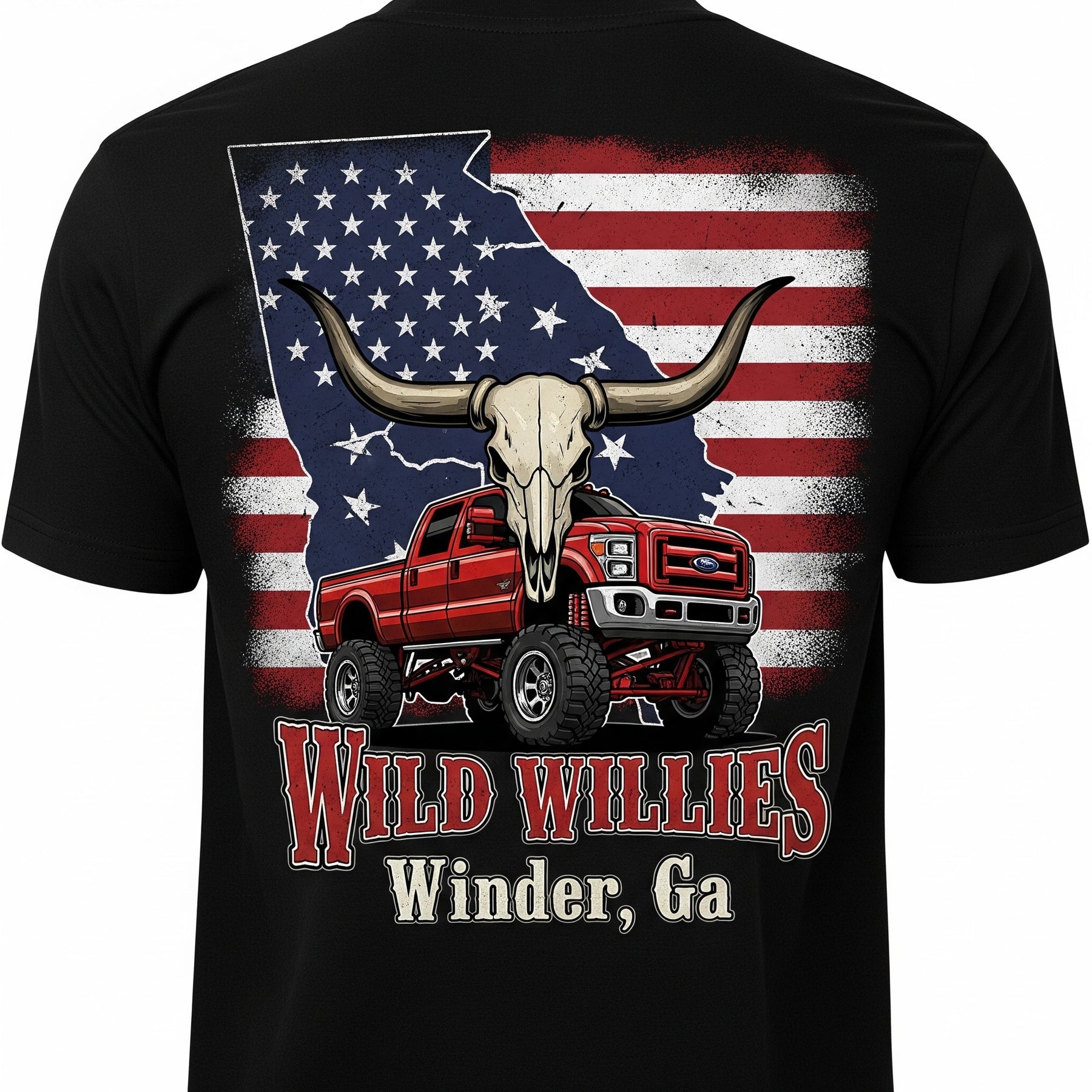 Wild Willies Flag Tees
