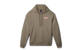 Yeti- Orange Badge Hoodie