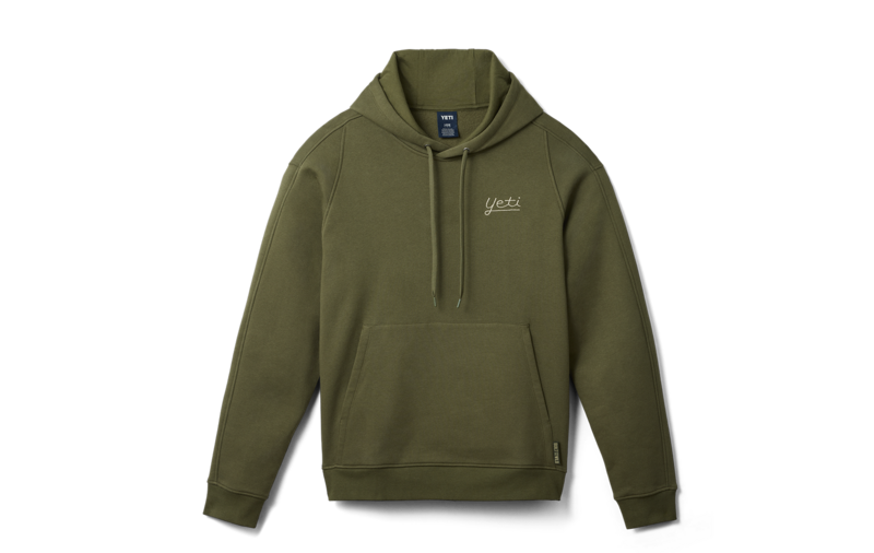 Yeti Script Logo Fleece Hoodie
