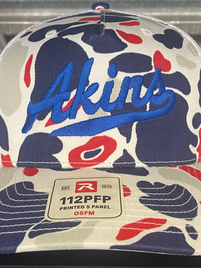 Akins/Wild Willies Camo Hats