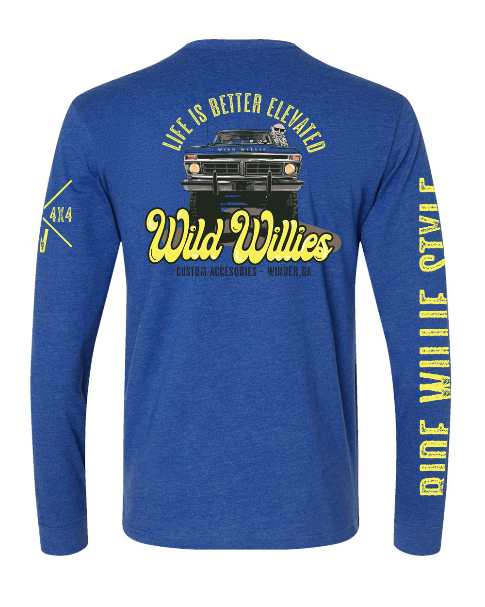 Wild Willies Life is Better Elevated LS Tee