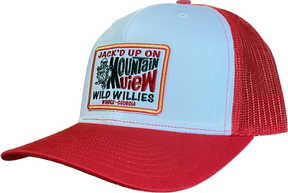 Wild Willies Jack'D Up on Mountain View Trucker Hat