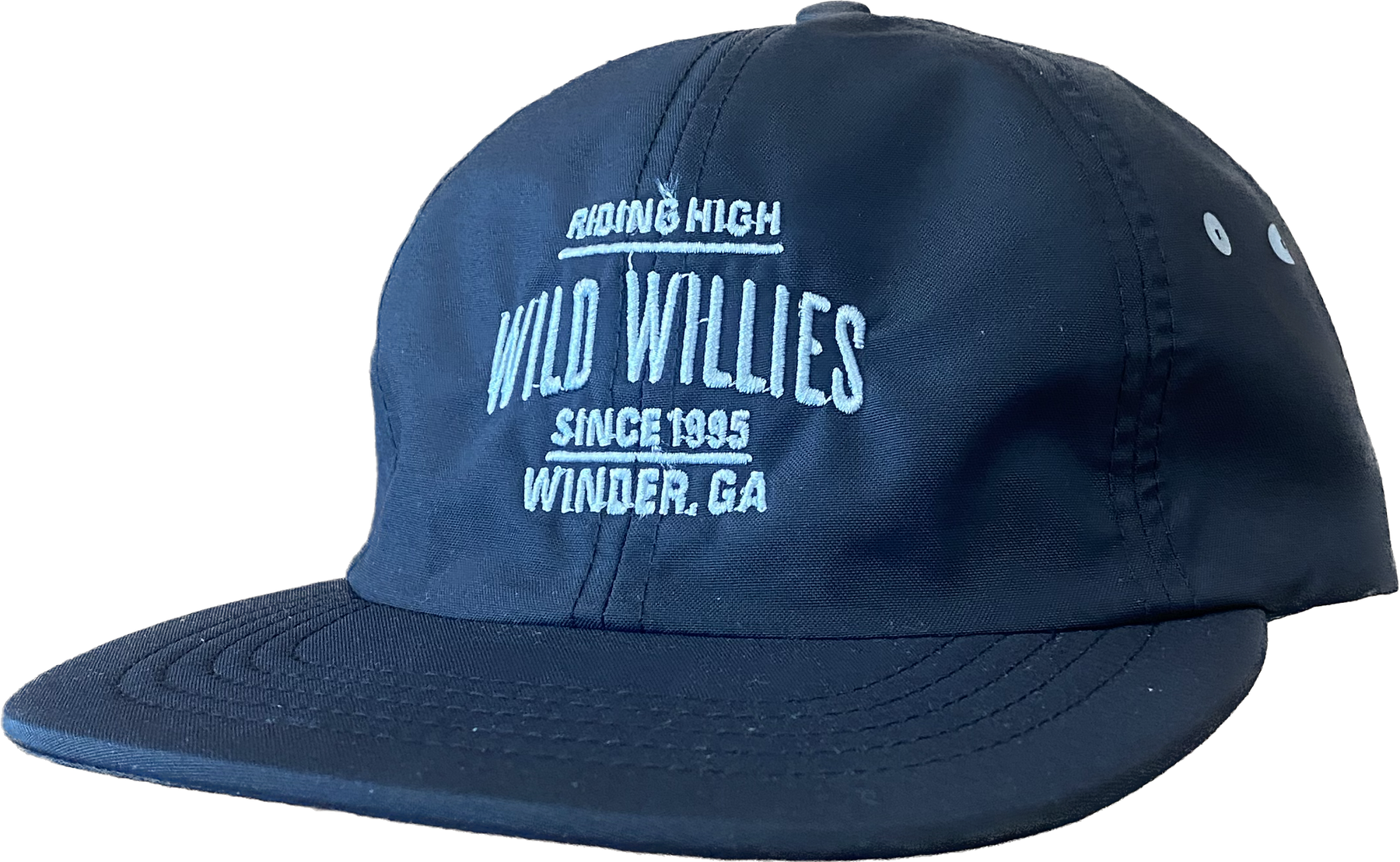 Wild Willies 95 Embroidered Dri Fit Hat Black